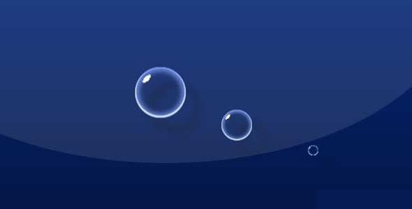 CSS3气泡动画效果
