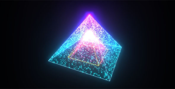 交互式金字塔特效 | Three.js + GLSL