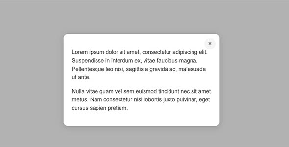 CSS实现的Popover弹出框插件