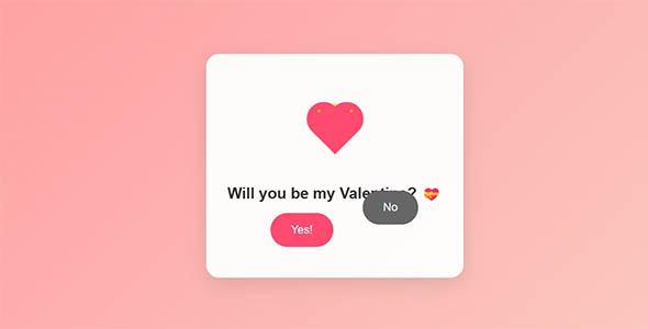 情人节表白JavaScript+CSS3动画效果