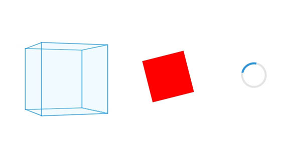 几个CSS3转圈动效